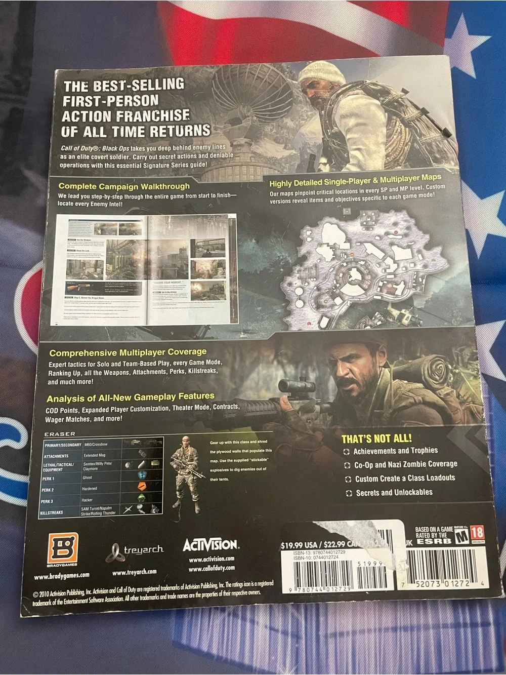 CALL OF DUTY Black Ops BradyGames Signature Series Guide PS3 XBOX 360